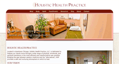 Desktop Screenshot of holistichealthpractice.net