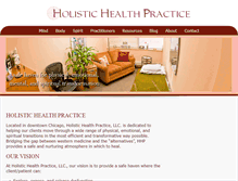 Tablet Screenshot of holistichealthpractice.net